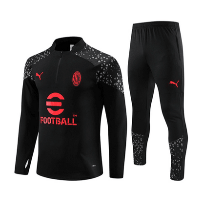 Chandal demi-zip AC Milan