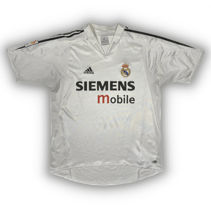 Maillot domicile du Real Madrid 2004/05