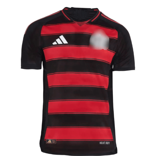 Camisa CRF Home 25/26 Jogador - Preta e Vermelha
