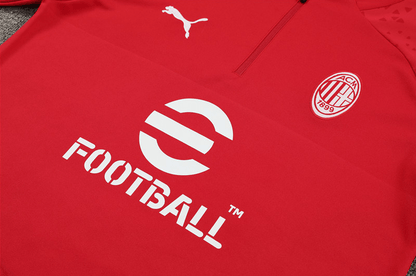 Chandal demi-zip AC Milan