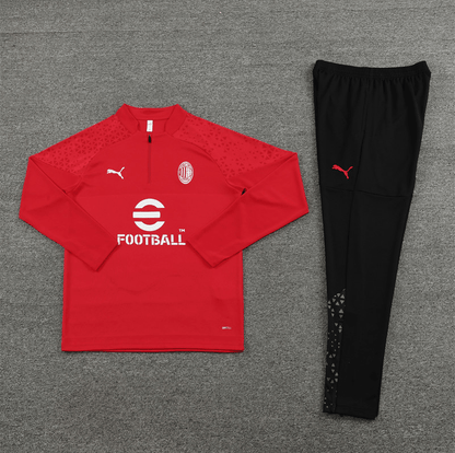Chandal demi-zip AC Milan