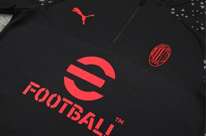 Chandal demi-zip AC Milan