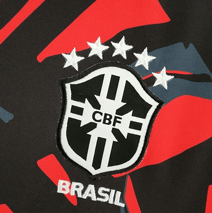 Entraînement Brésil Rouge Noir 2022