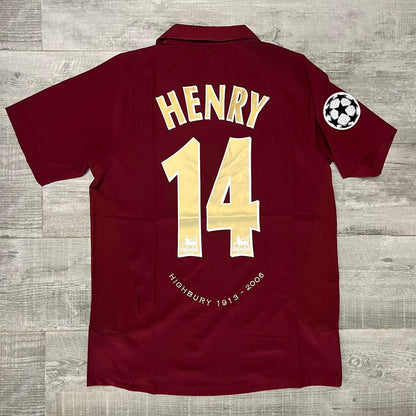 Maillot domicile d'Arsenal 2005/06