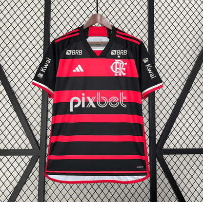 Flamengo 2024 Domicile-Tous les sponsors