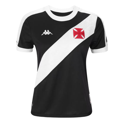 Maillot domicile Vasco femme 24/25-Noir et blanc